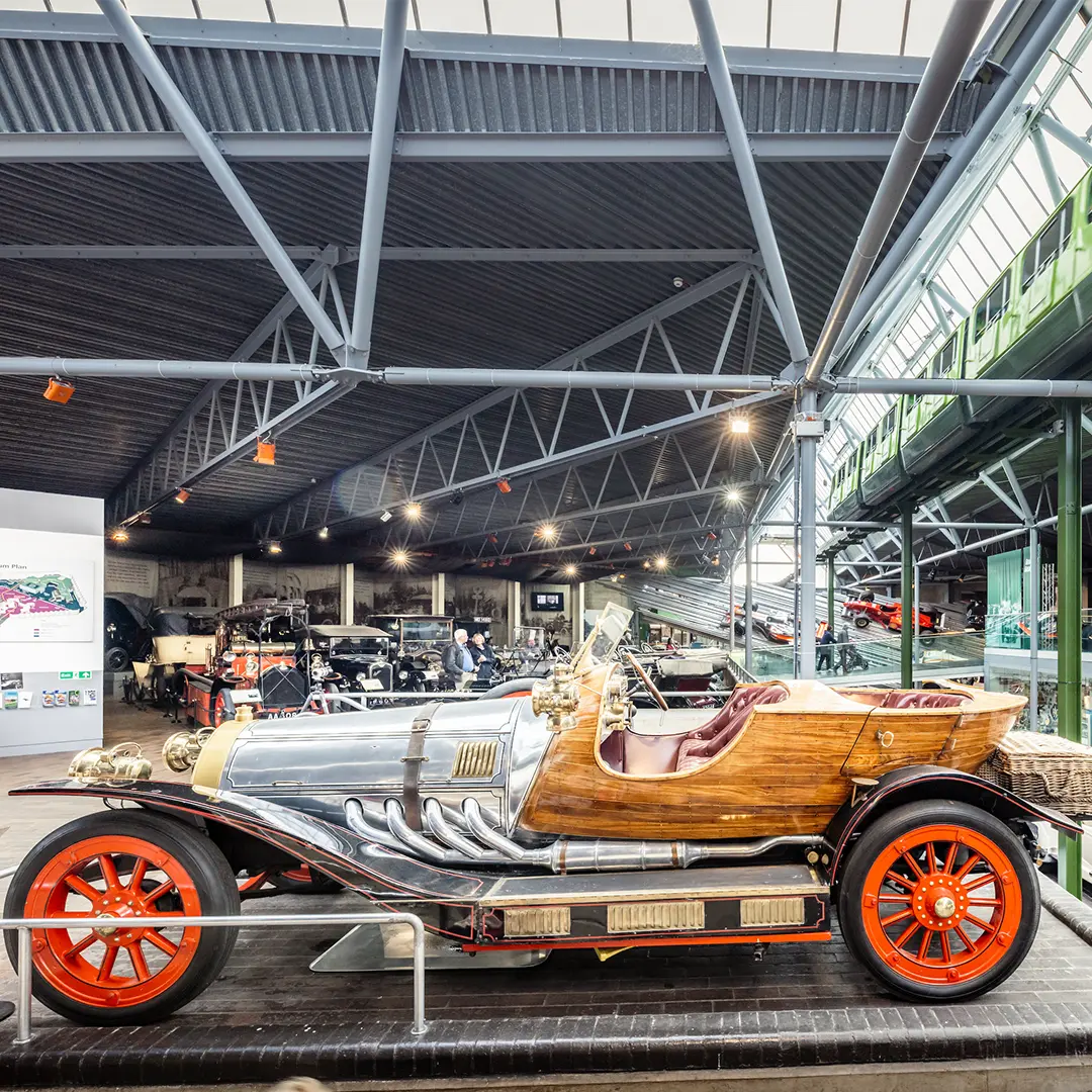 national motor museum car