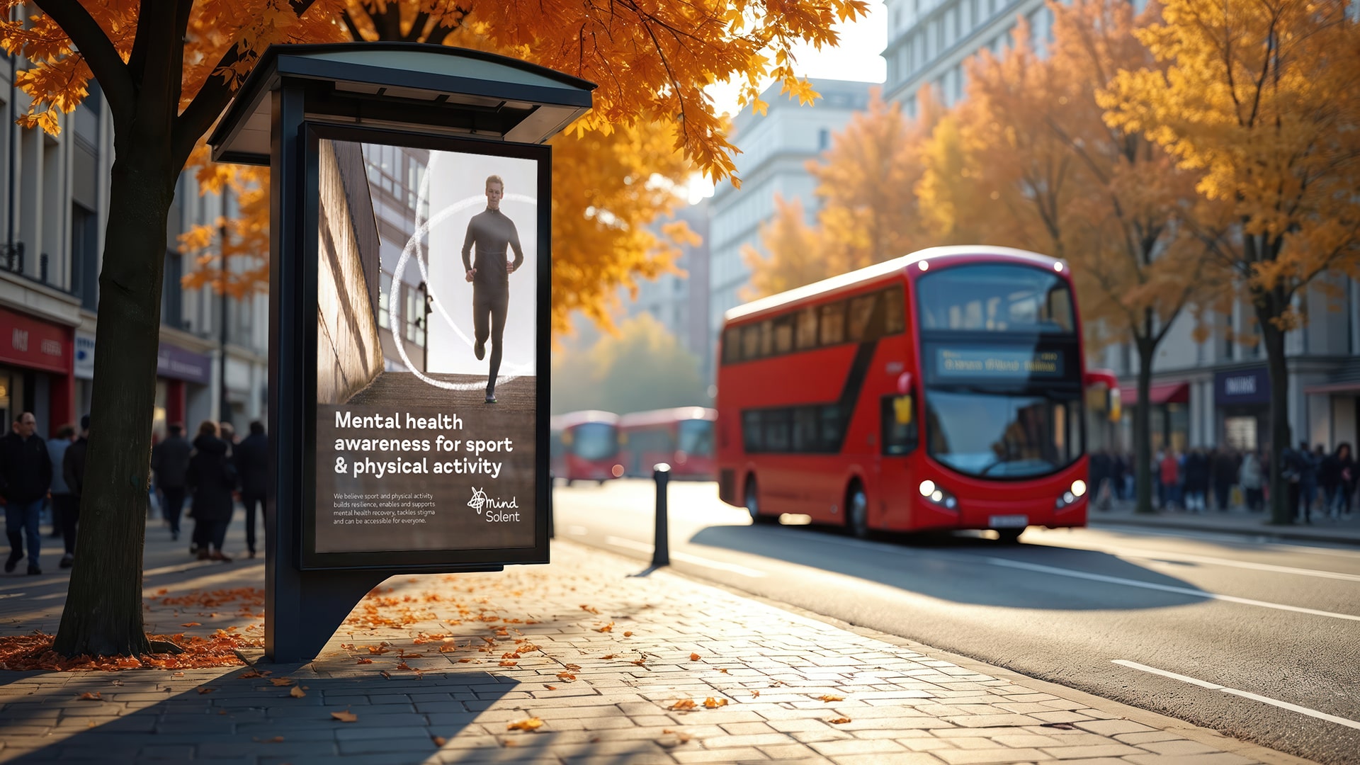 bus stop poster